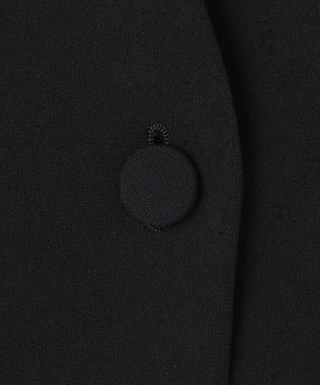 23区 【APPLAUDIR】クリアジョーゼット 3WAYコンパクトジャケット ブラック系