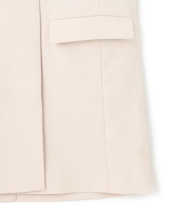 UNFILO BEAUTY MOVE ミドルジレ アイボリー