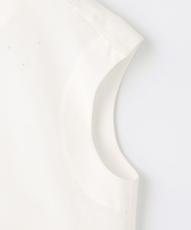 #Newans 【ANSWER for アクセサリーLOVER】ビッグポケットベストブラウス ホワイト系