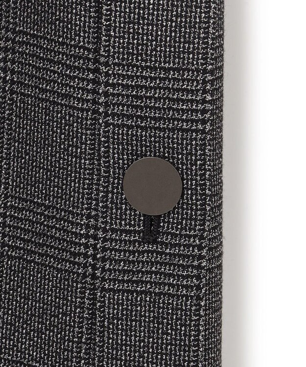 ICB L ウォッシャブルライトウール ワンピース ラメチェック