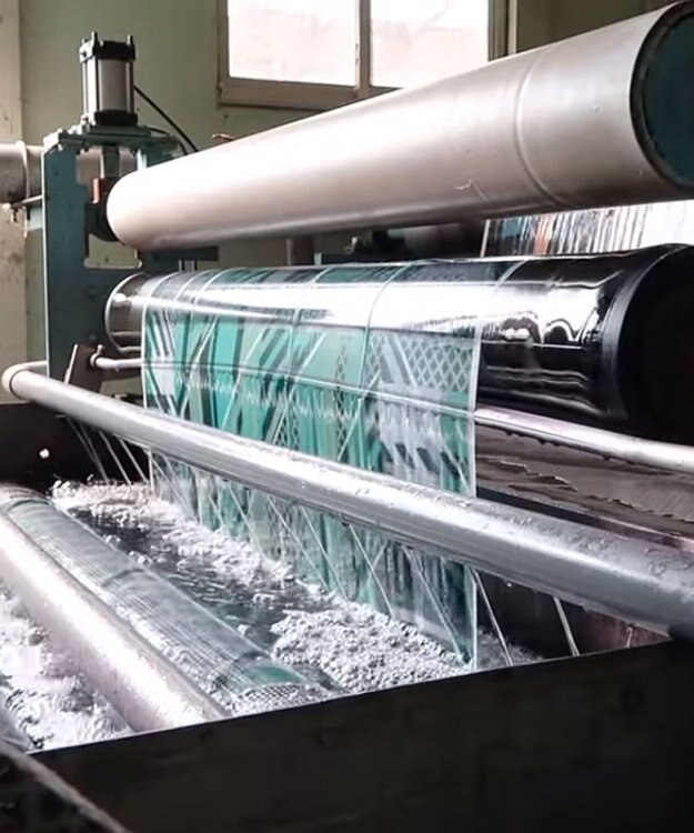 Marca 【 Marcaオリジナル】ボヤージュ 大判 シルクツイル スカーフ ネイビー