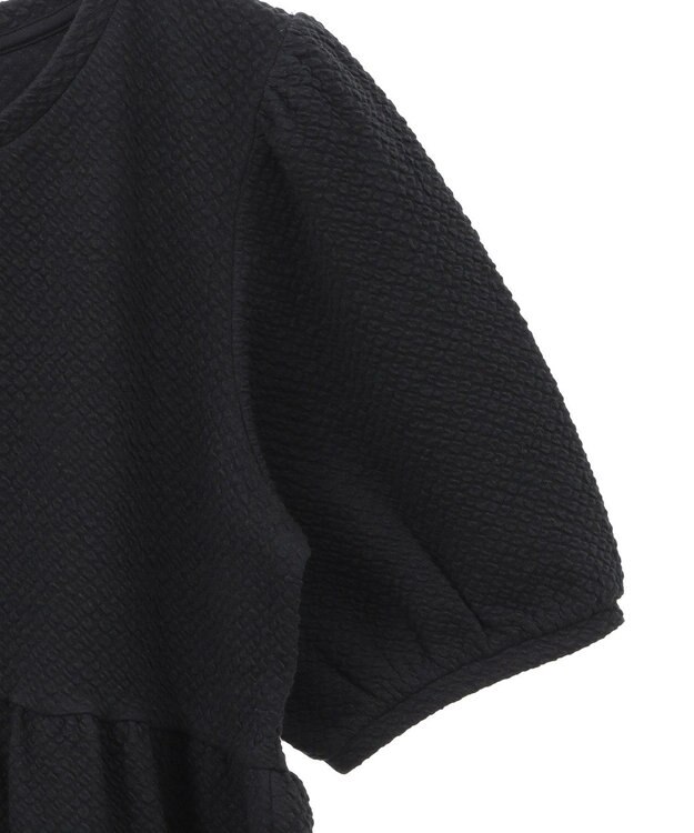 AMERICAN HOLIC フクレジャガードティアードプルオーバー Black