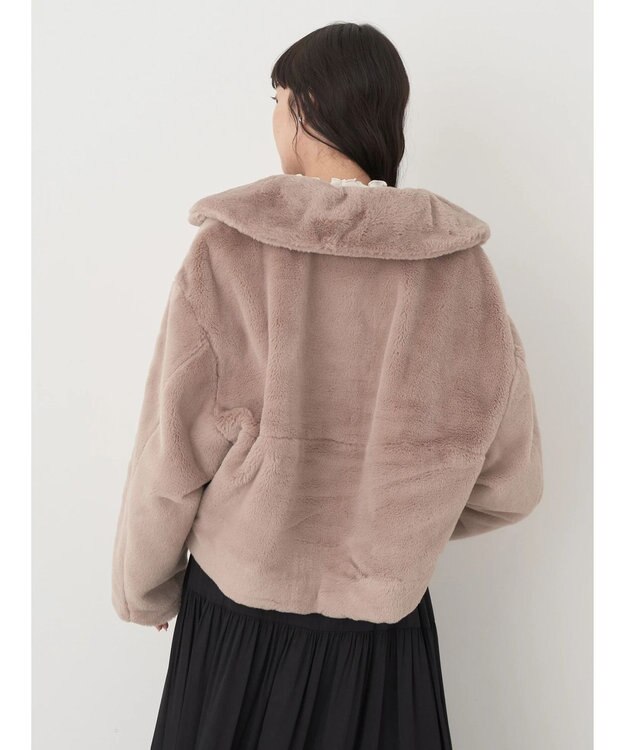 earth music&ecology ファーブルゾン Mocha