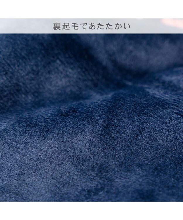 PET PARADISE J.PRESS ロゴ 裏起毛 パーカー 中型犬 ネイビー