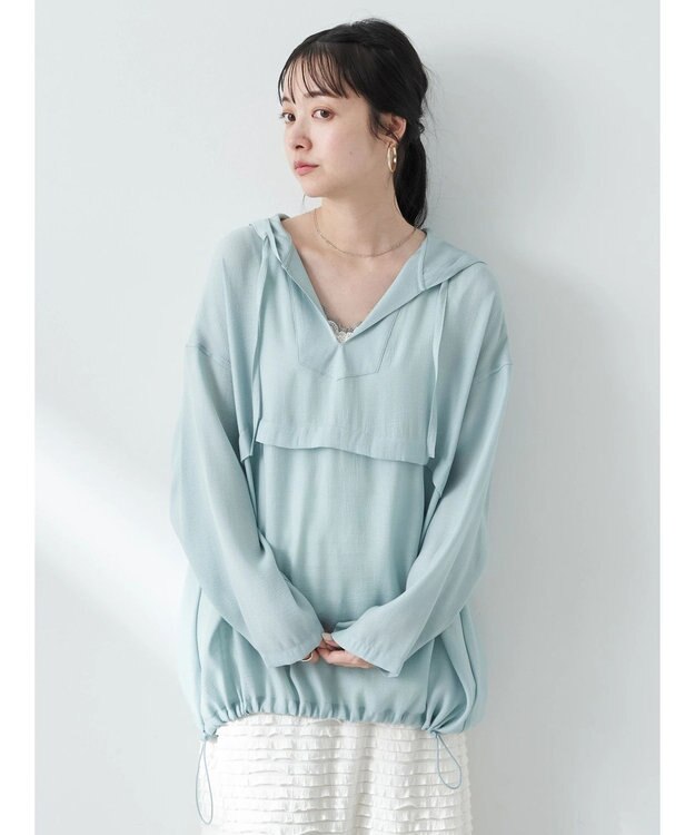 earth music&ecology シアーアノラック Mint