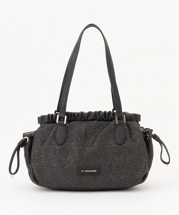 LA BAGAGERIE シャーリング2WAYサマーバッグ　mini ブラック