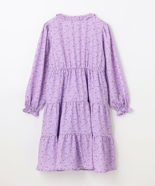 組曲 KIDS 【150-160㎝】Tiny Rose ワンピース ラベンダー