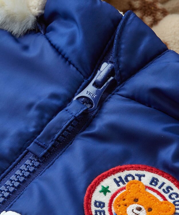 MIKI HOUSE HOT BISCUITS 【80-120cm】 裏地フリース ジャンパー マルチカラー