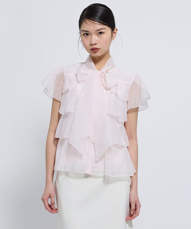 TOCCA SOUFFLE PETAL ブラウス ピンク系
