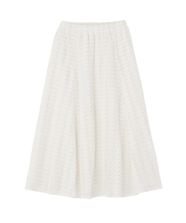 AMERICAN HOLIC レースロングマーメイドスカート Ivory