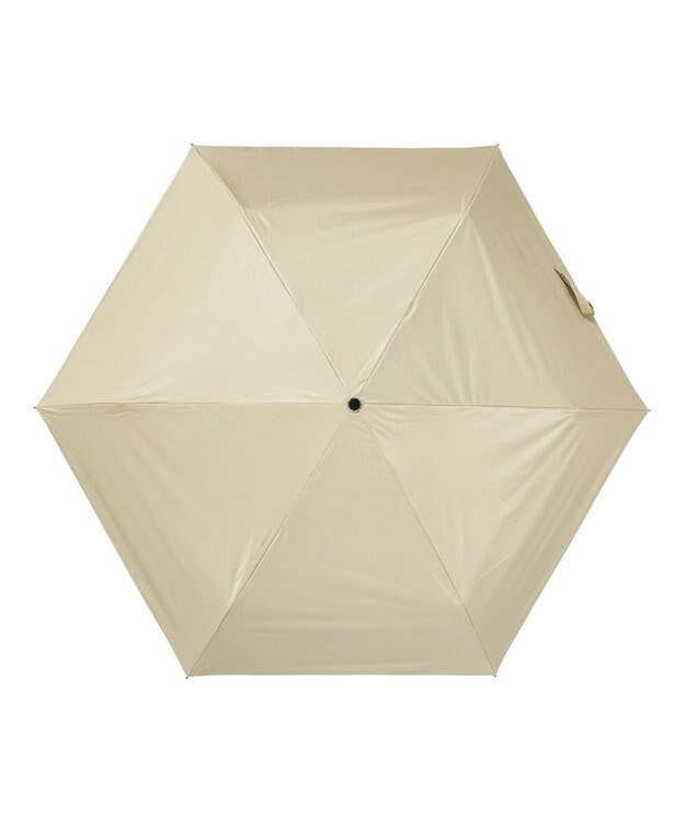 MOONBAT 【遮光100％/超軽量/耐久性】マジで軽い傘 晴雨兼用 折りたたみ日傘 マジカルテックプロテクション Tough W rib 55cm ベージュ