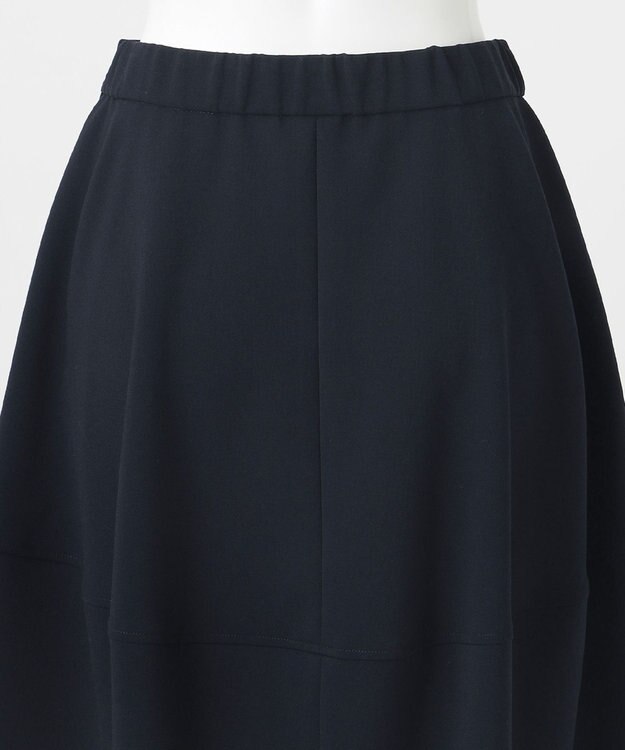 23区 【R(アール)】ダブルクロス バルーンシルエットスカート ネイビー系