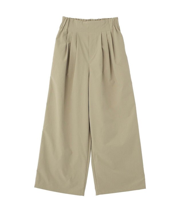 Green Parks ツータックイージーパンツ Khaki