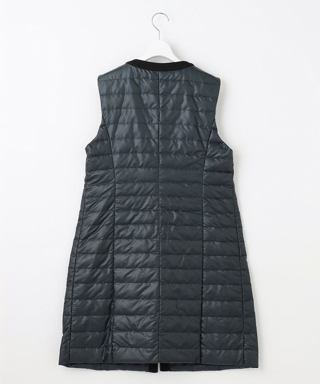 自由区 【洗える】ライトダウン ジレ ミッドナイト