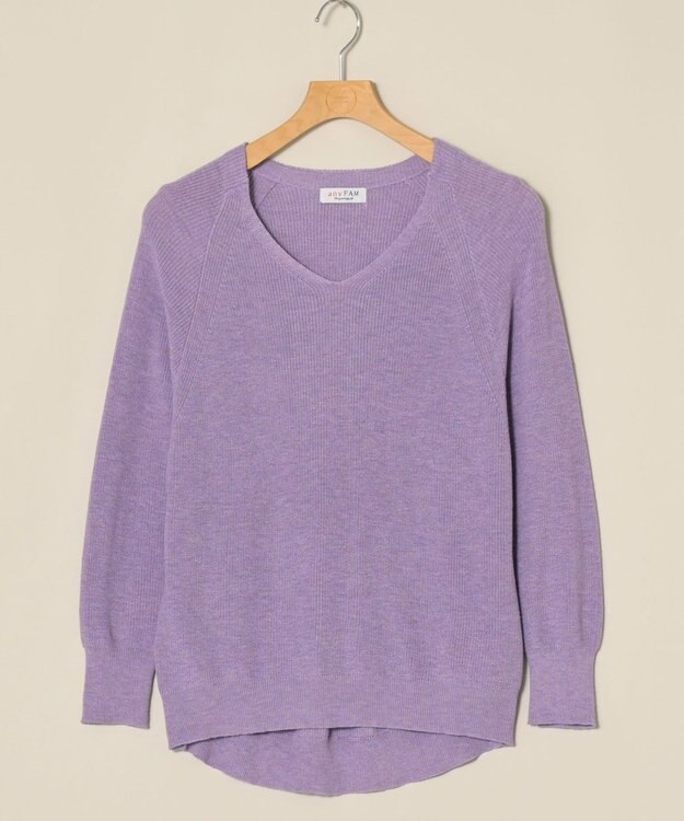ONWARD Reuse Park 【any FAM】ニット秋冬 パープル