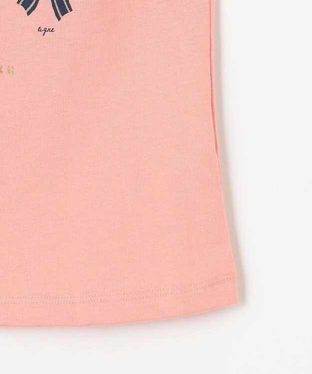 組曲 KIDS 【110-140㎝】Ruban Tシャツ ピンク系