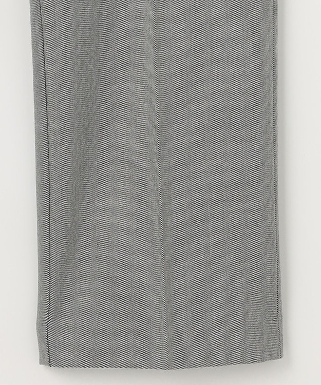 ANY SIS 【洗える】褒めらレディテーパード パンツ グレーシャンブレー