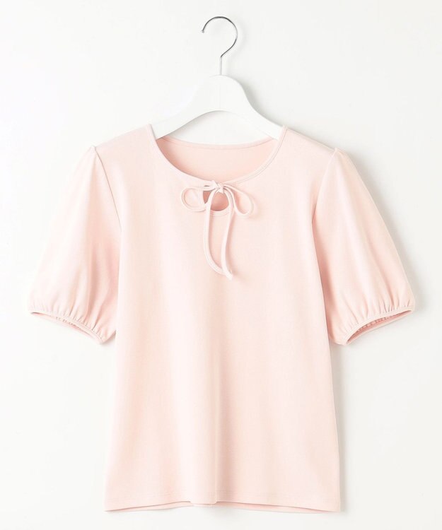 Feroux リボンアクセント Ｔシャツ ピンク系