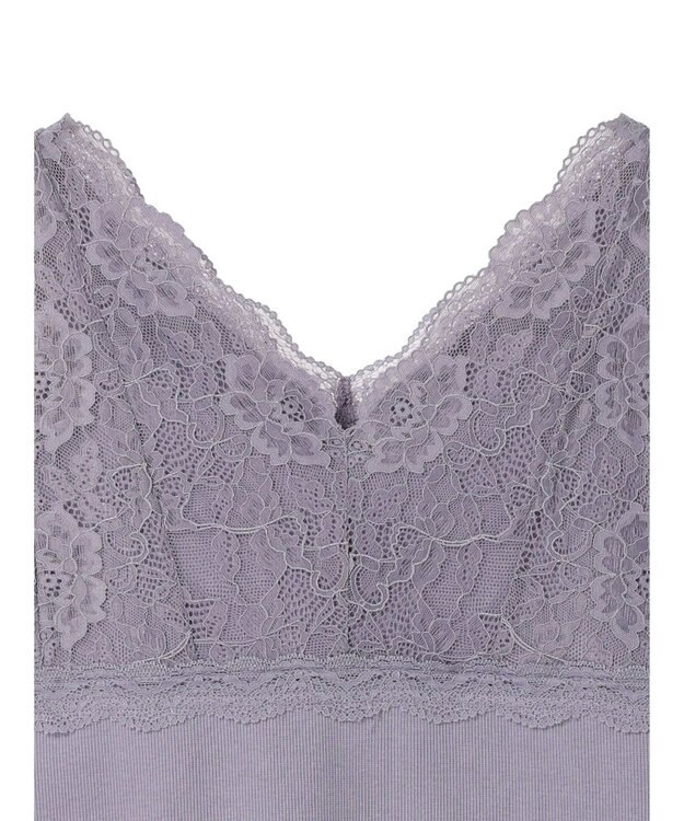 earth music&ecology 前後２ＷＡＹレースタンクトップ Sax