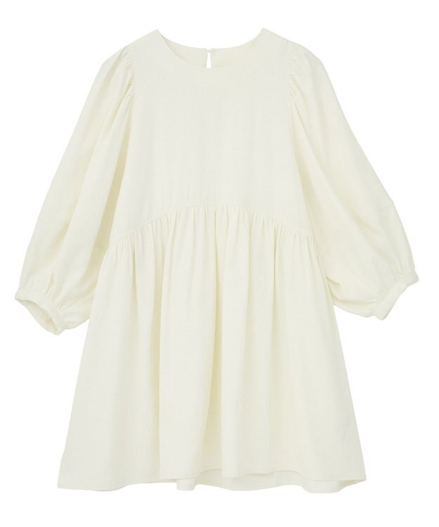 AMERICAN HOLIC DOTジャガードティアードブラウス Ivory