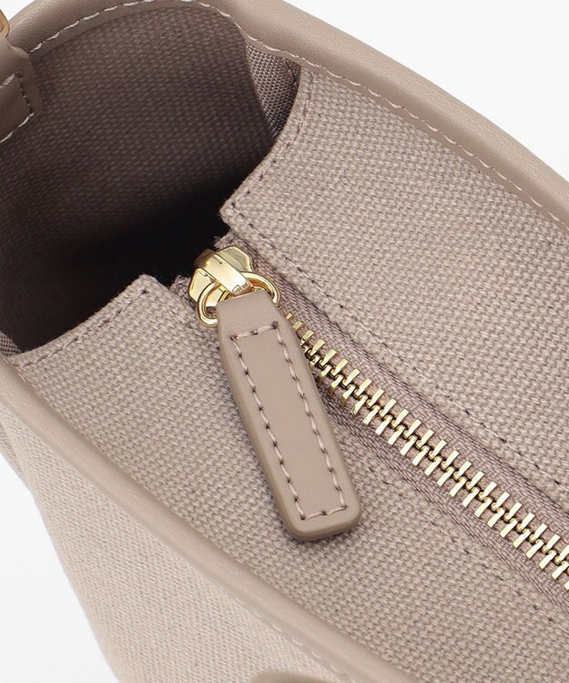 TOCCA CRESTA CANVASBAG L キャンバスバッグ L ライトグレー系