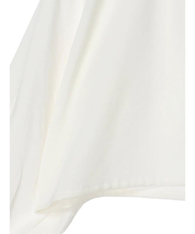 earth music&ecology カフタンフリルブラウス Off White