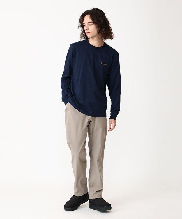 Columbia Columbia/ エクスプローラーズキャニオンロングスリーブTシャツ /コロンビア Collegiate Navy Branded Blanket