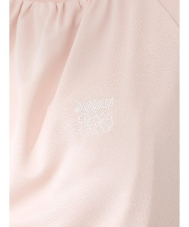 earth music&ecology スポーティー刺繍ロゴＴ Pink Orange