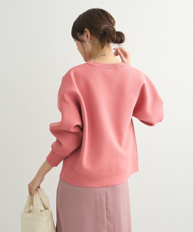 Green Parks ロゴラメニットプルオーバー Pink