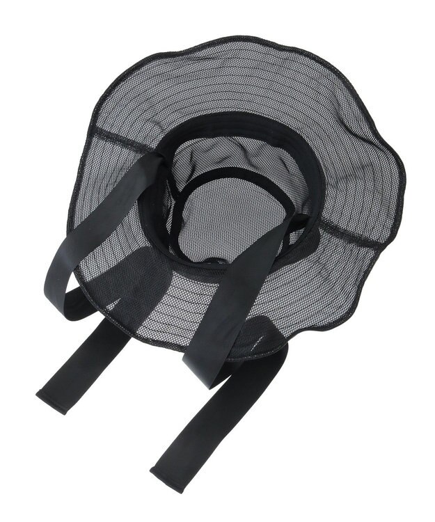 Green Parks ■ＬＯＶＥＢＯＡＴ　オーガンジーＨＡＴ Black