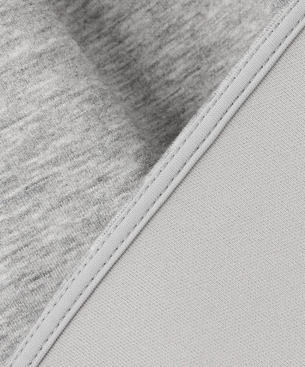 UNFILO L BEAUTY FORM JERSEY バックフォルム プルオーバー グレー