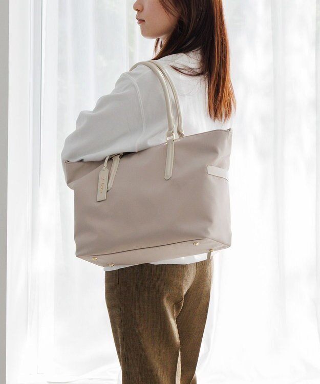 ACE BAGS & LUGGAGE Jewelna Rose グレタ ナイロントートバッグ A4 16251 ジュエルナローズ エクリュ