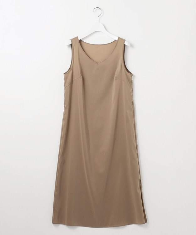 自由区 シアーボイルシャツ ワンピース ブロンズ