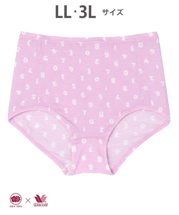 ワコール／睡眠科学 【ショーツ】　SOU・SOU（R）　ベア天竺素材　YBX636とペア　睡眠科学／ワコール　YPX636