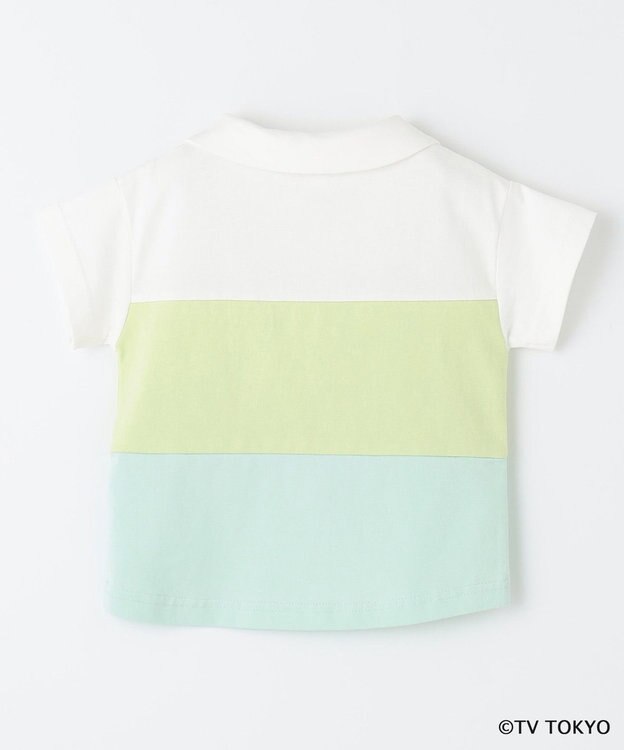 組曲 KIDS 【80-100㎝】シナぷしゅ襟付き カットソー ミント