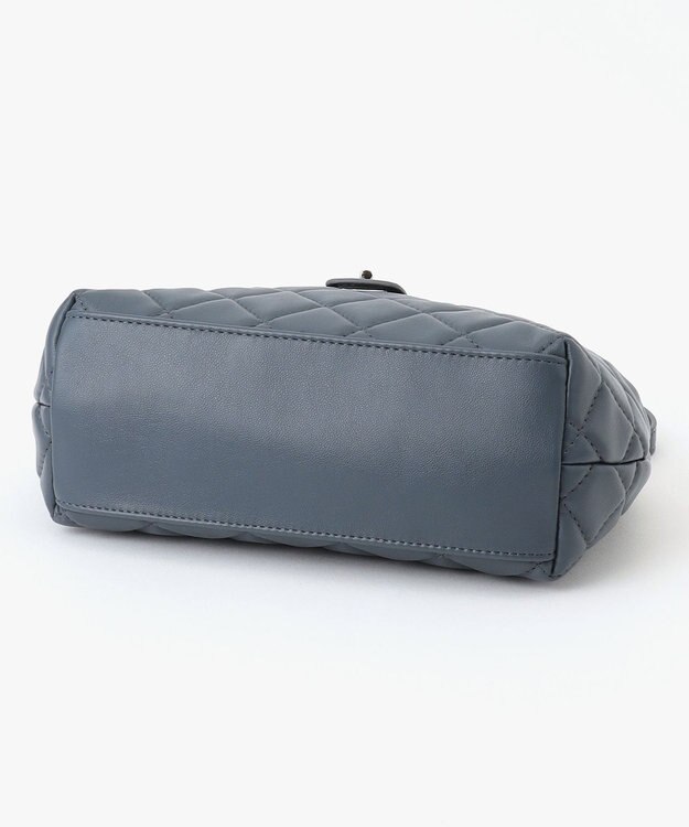 J.PRESS LADIES 【2way】キルティング ショルダー バッグ ダルブルー系