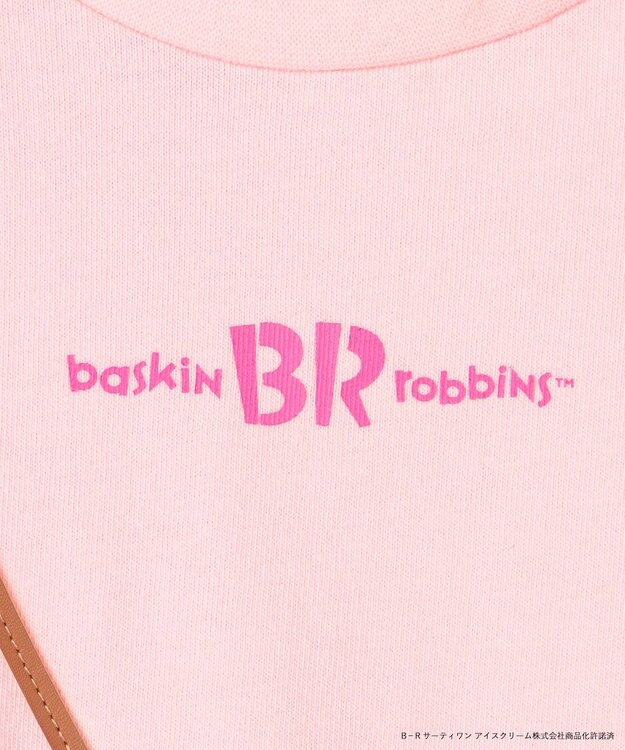 ANY KIDS 【any FAM×サーティワン アイスクリーム】フレーバー ポシェットTシャツ ピンク（コットンキャンディ）