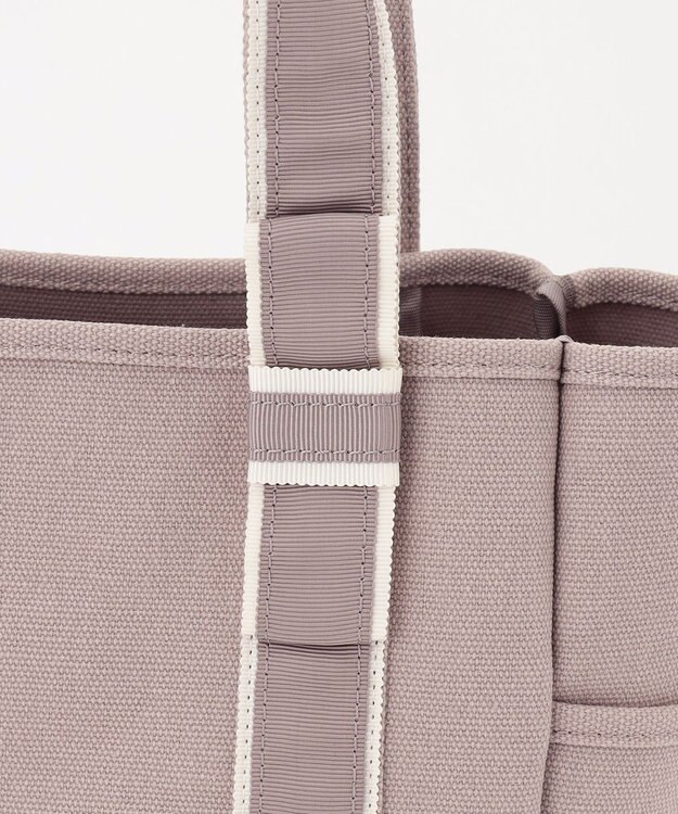 TOCCA POINT OF RIBBON CANVASTOTE キャンバス トートバッグ ベージュ系