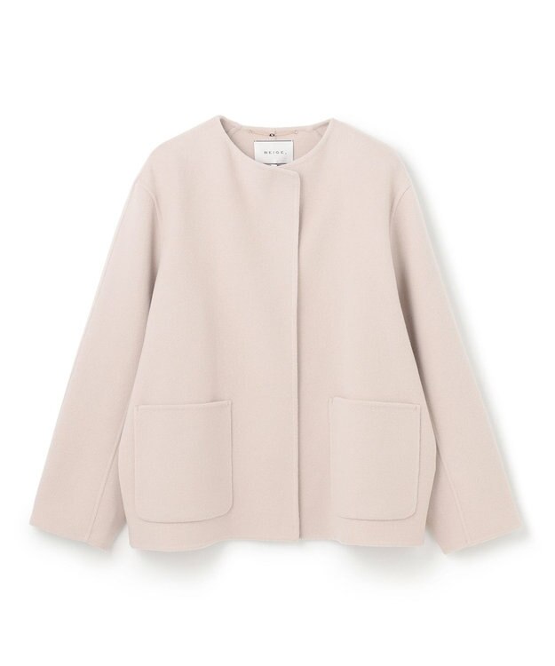 BEIGE， 【S-size】BUCI / ショートコート Taupe