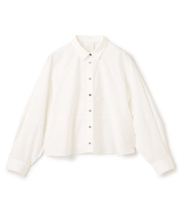 UNFILO コットンブロード フォルムシャツ オフ