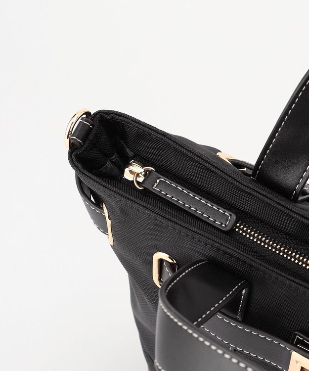 LA BAGAGERIE ベルテッド2WAYミニトート ブラック