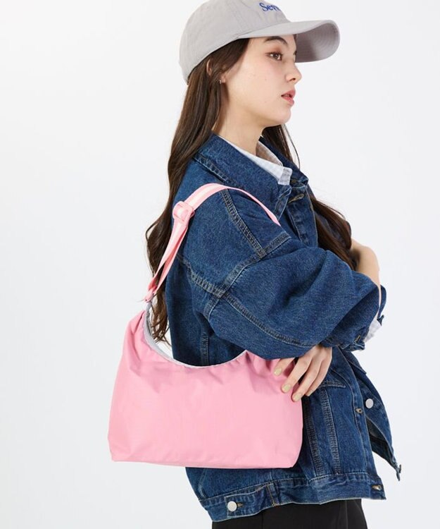 LeSportsac CRESCENT SHOULDER BAG/スペクテイターピオニーピンク スペクテイターピオニーピンク