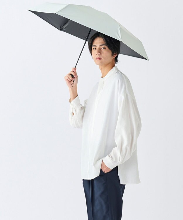 MOONBAT 【遮光100％/超軽量】マジで軽い傘 晴雨兼用折りたたみ日傘 マジカルテックプロテクション 5Flat50 ホワイト