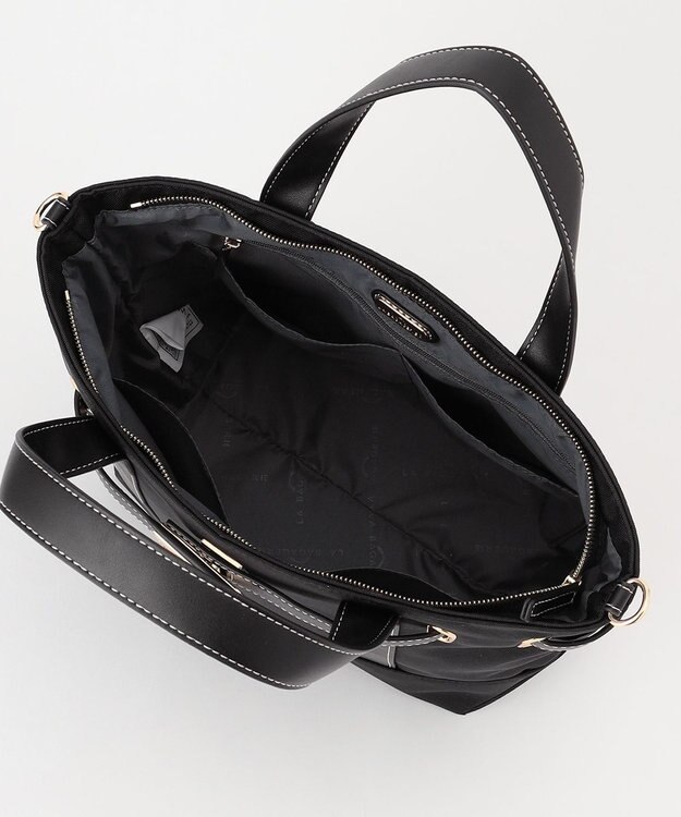 LA BAGAGERIE ベルテッド2WAYミニトート ブラック