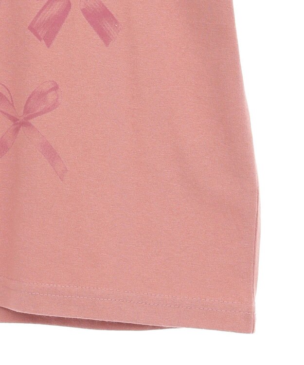 Green Parks ・ＤＯＵＢＬＥ　ＦＬＡＧＳ　リボンｐｔ　ＴＥＥ Charcoal Gray