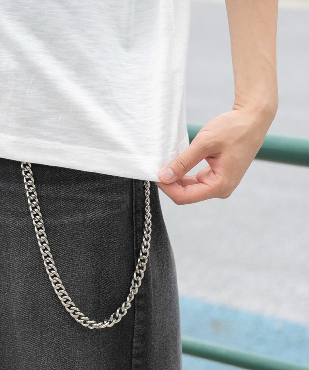 WEGO ワンポイント刺繍リンガーT（SS） ホワイト