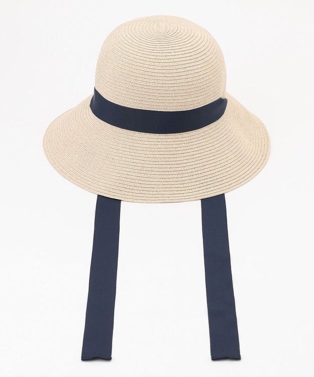 #Newans 【UVカット/洗える】リボン2本つきサマーハット