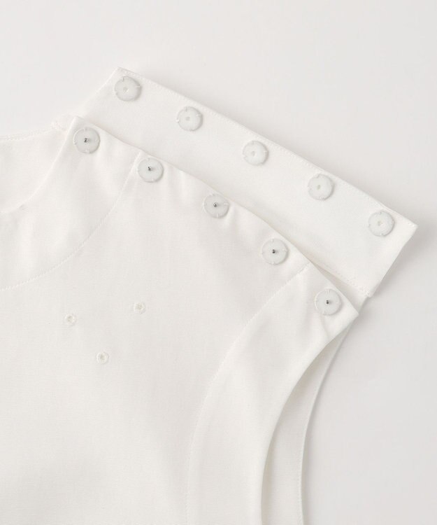 #Newans 【ANSWER for アクセサリーLOVER】ビッグポケットベストブラウス ホワイト系