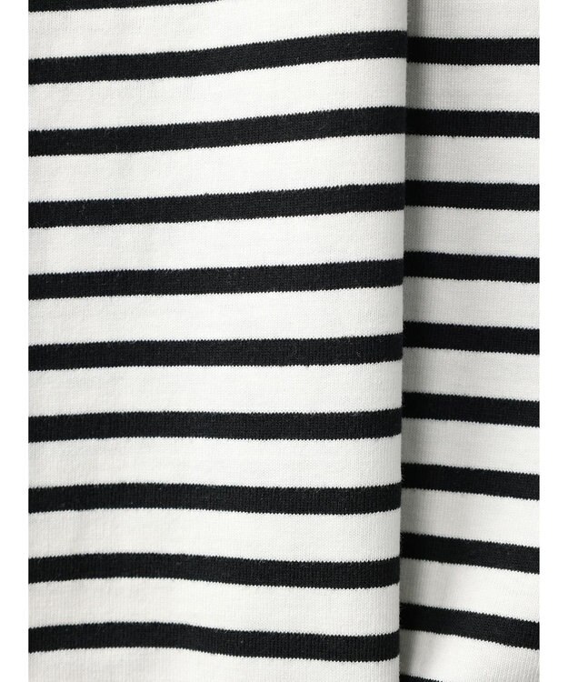 Green Parks タートルボーダーカットプルオーバー Off White