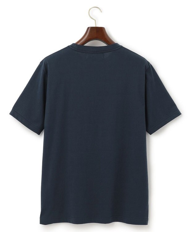 J.PRESS MEN 【J.PRESS×YALE】エンブレムTシャツ ネイビー系